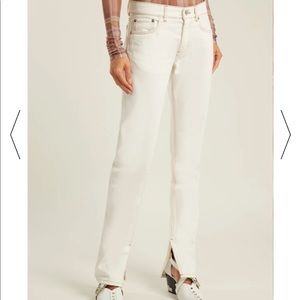 Ganni mid rise jeans